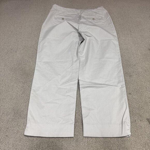 Talbots Pants Classic Side Zip Beige Women’s Size 8 - Picture 11 of 12